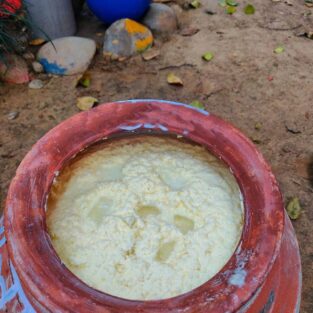 Butter is Ready for heating on a low flame 🔥 until It turns into golden brown colour @haryana_f