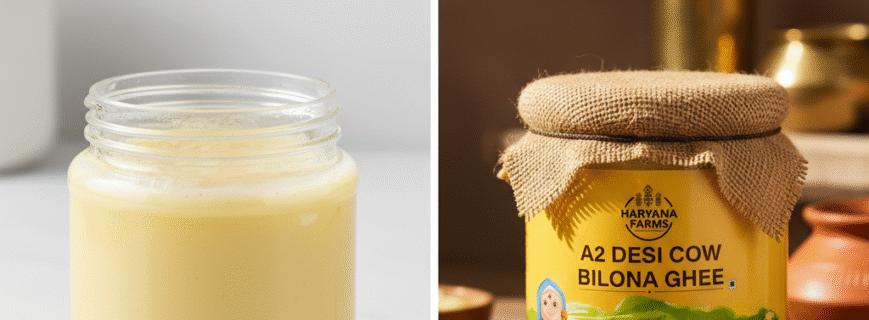 haryana farms Bilona A2 Desi Cow Ghee vs Regular Ghee: What’s Really Different?