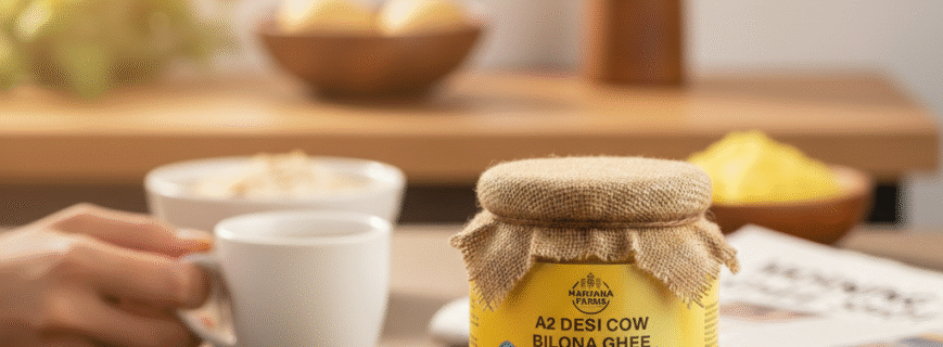 Morning Ghee Shot: The New A2 Desi Cow Ghee Trend Everyone’s Talking About
